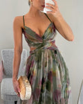 The Spark | Floral Elegance Maxi Dress