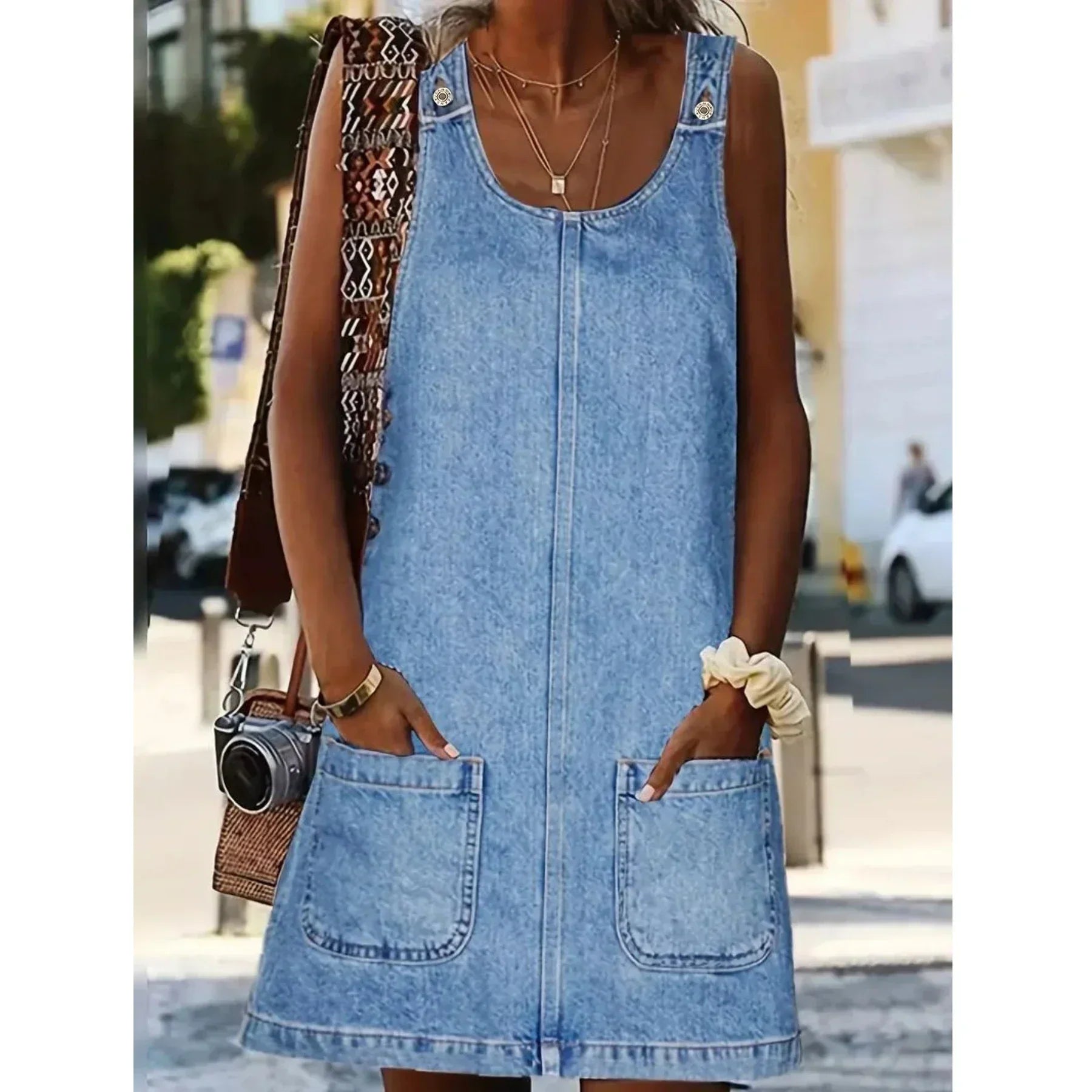 Saylor™ | Casual Denim Dress