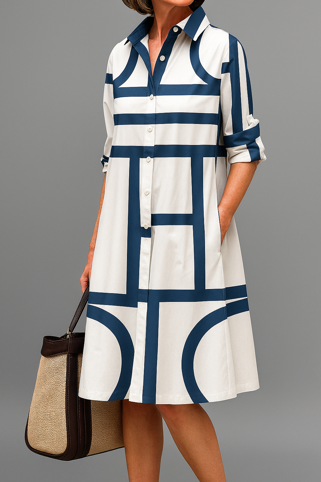 Siena | Sophisticated and elegant midi dress