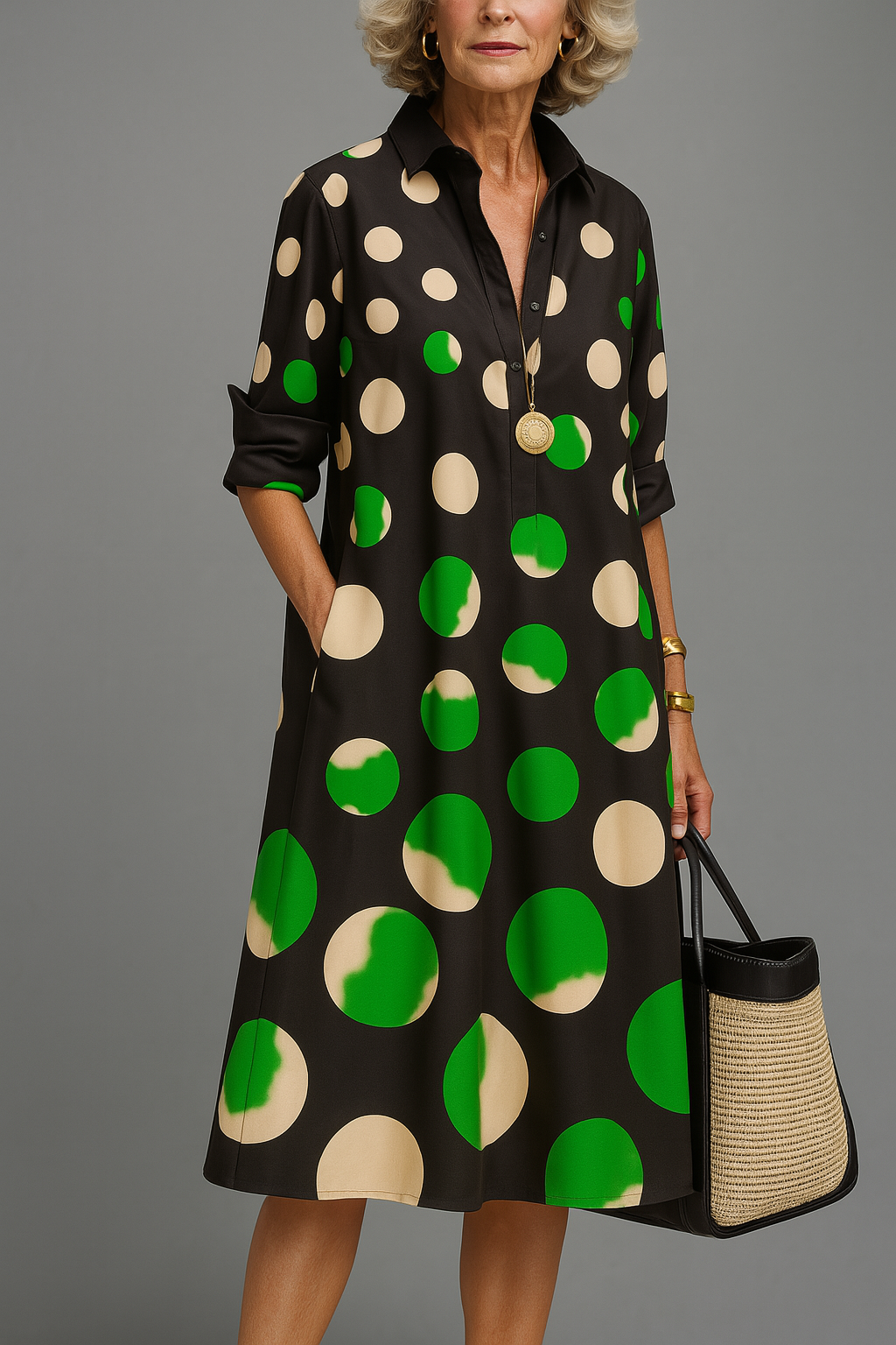 Naomi | Elegant and classy midi dress